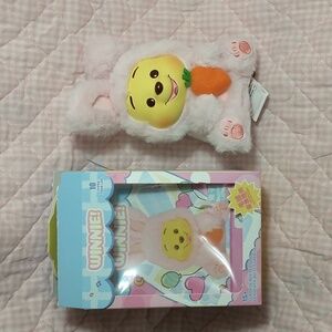 MINISO Disney Winnie the Pooh Naughty Team Plush Keychain / Bag Charm (Bunny)